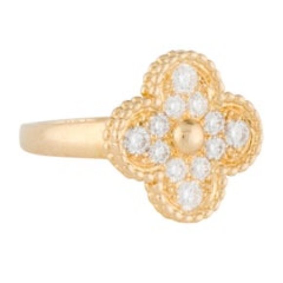 VAN CLEEF & ARPELS Vintage Alhambra Ring - Picture 1 of 5